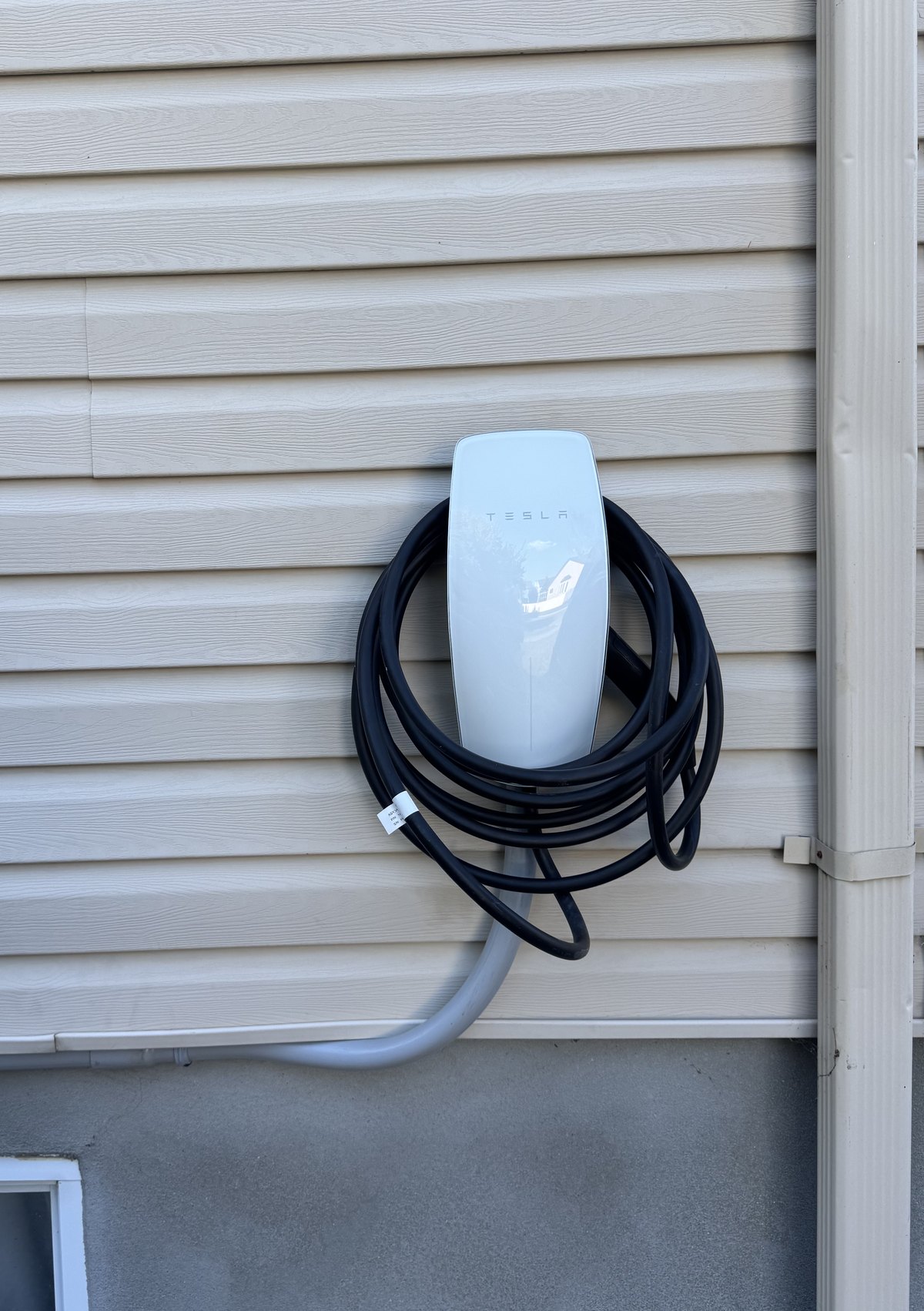 Borne de recharge installée