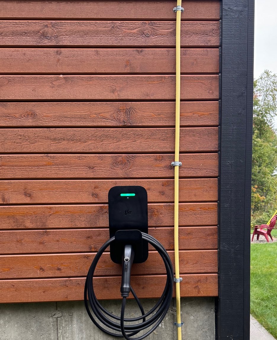Raccordement au panneau électrique
